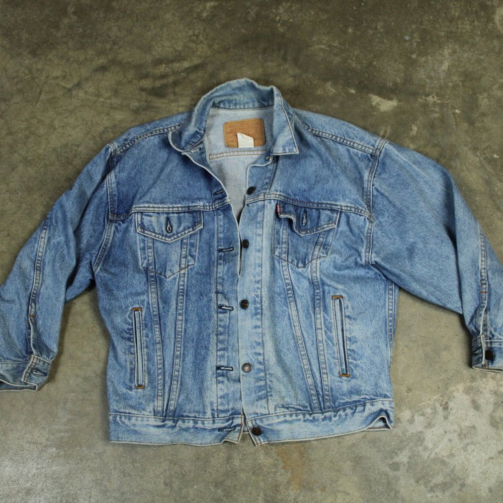 Vintage Light Blue Denim Jacket